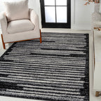 JONATHAN Y Aksil Modern Berber Stripe Area Rug