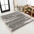 JONATHAN Y Aksil Modern Berber Stripe Area Rug