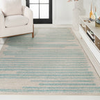 JONATHAN Y Aksil Modern Berber Stripe Area Rug