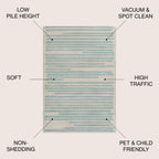 JONATHAN Y Aksil Modern Berber Stripe Area Rug