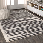 JONATHAN Y Aksil Modern Berber Stripe Area Rug