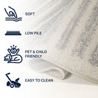 JONATHAN Y Aksil Modern Berber Stripe Area Rug