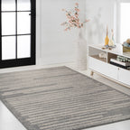 JONATHAN Y Aksil Modern Berber Stripe Area Rug