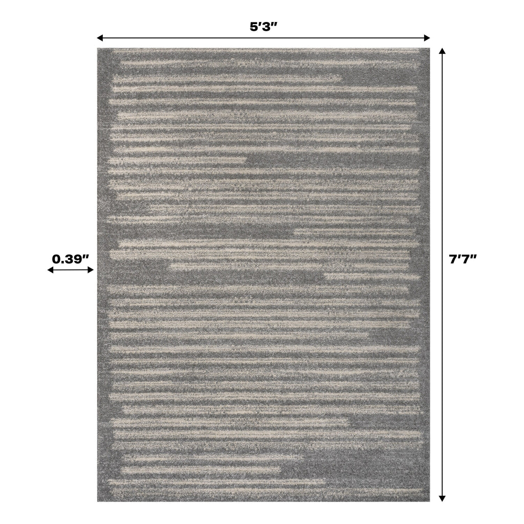 JONATHAN Y Aksil Modern Berber Stripe Area Rug