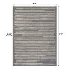 JONATHAN Y Aksil Modern Berber Stripe Area Rug