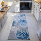 JONATHAN Y Aydin Palm Leaves Indoor/Outdoor Area Rug