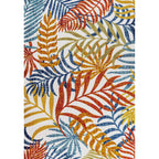 JONATHAN Y Aydin Palm Leaves Indoor/Outdoor Area Rug