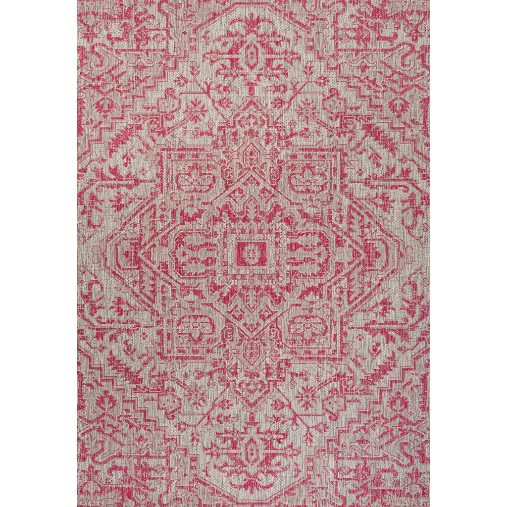 JONATHAN Y Charleston Medallion Indoor/Outdoor Area Rug