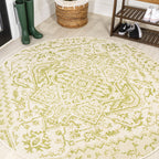 JONATHAN Y Charleston Medallion Indoor/Outdoor Area Rug