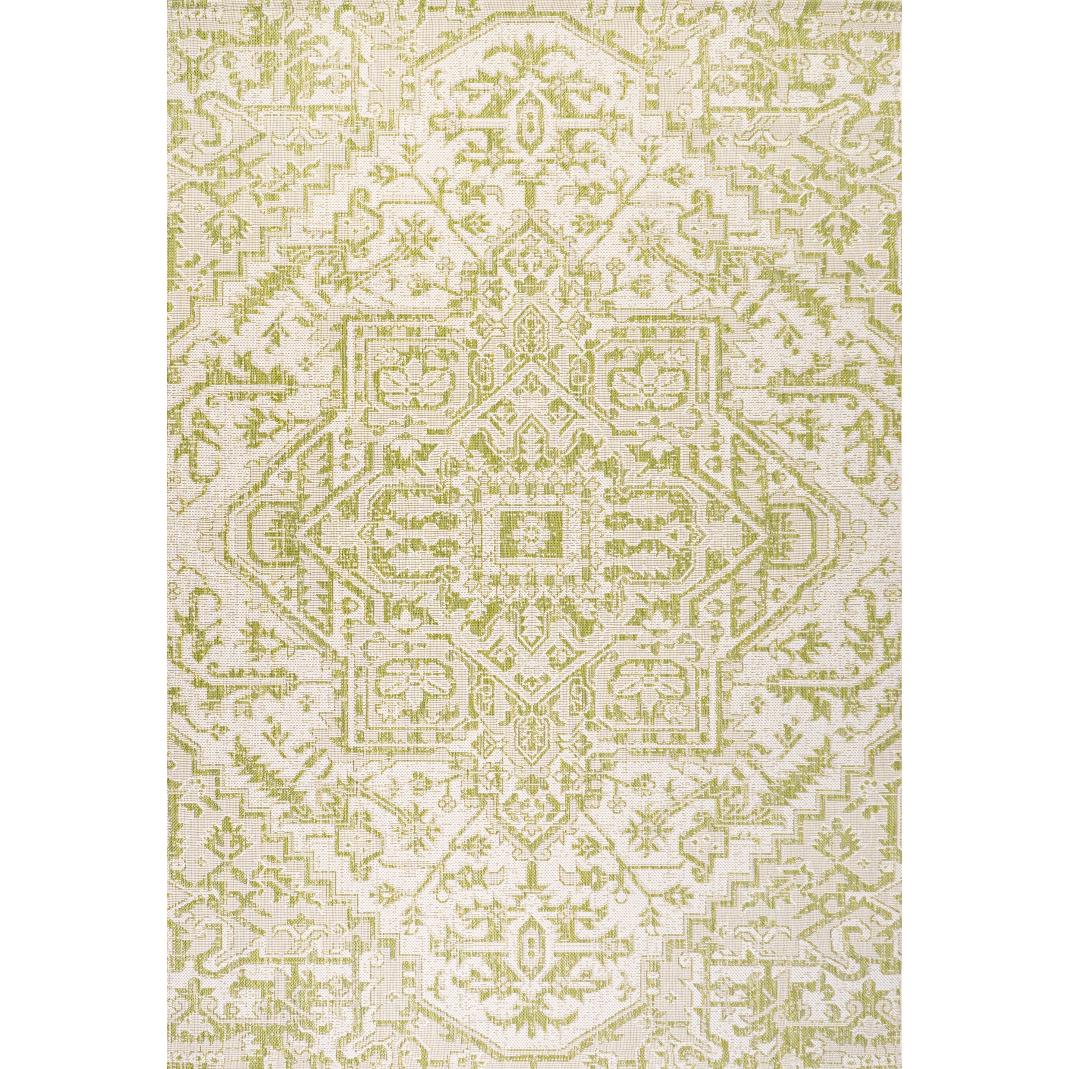 JONATHAN Y Charleston Medallion Indoor/Outdoor Area Rug