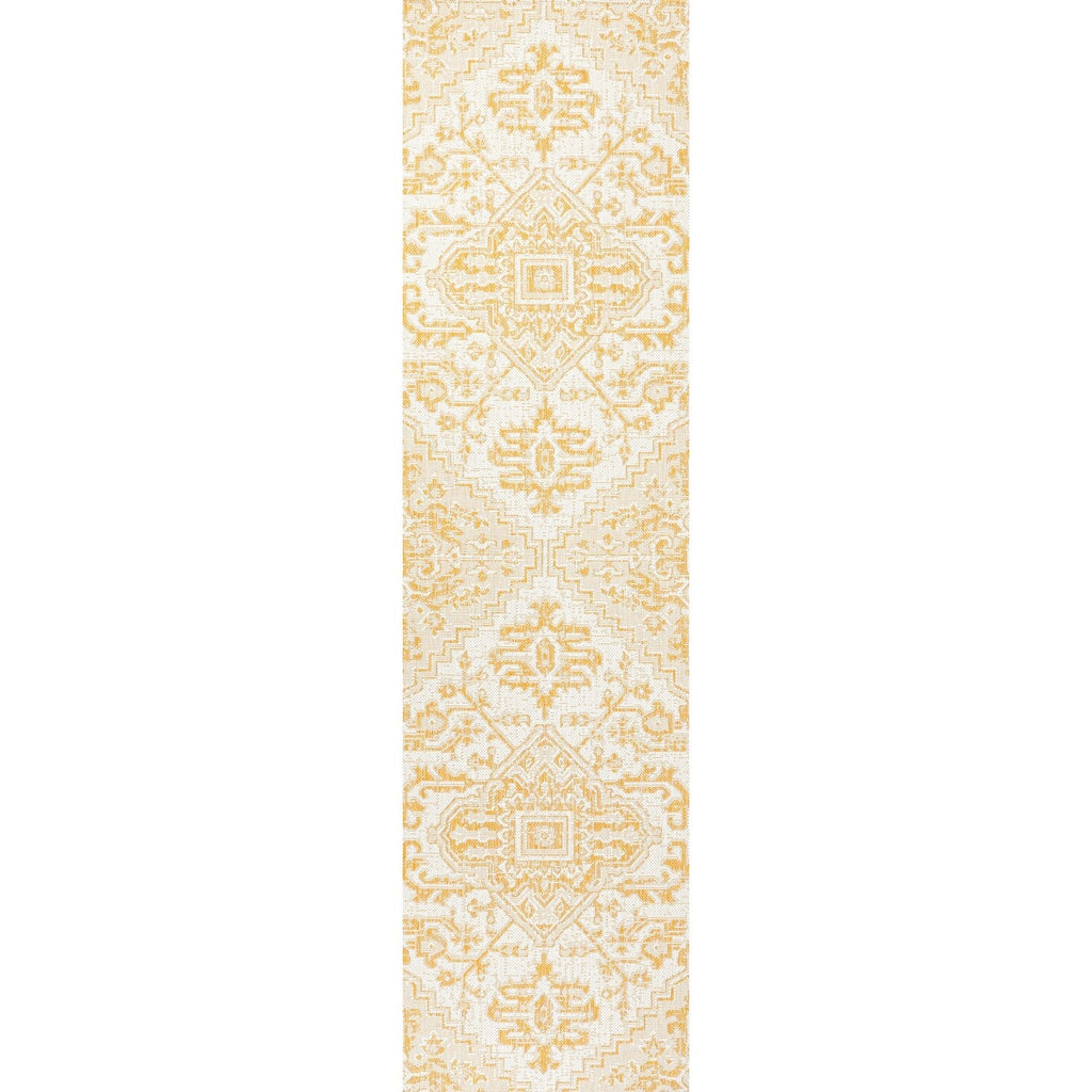 JONATHAN Y Charleston Medallion Indoor/Outdoor Area Rug
