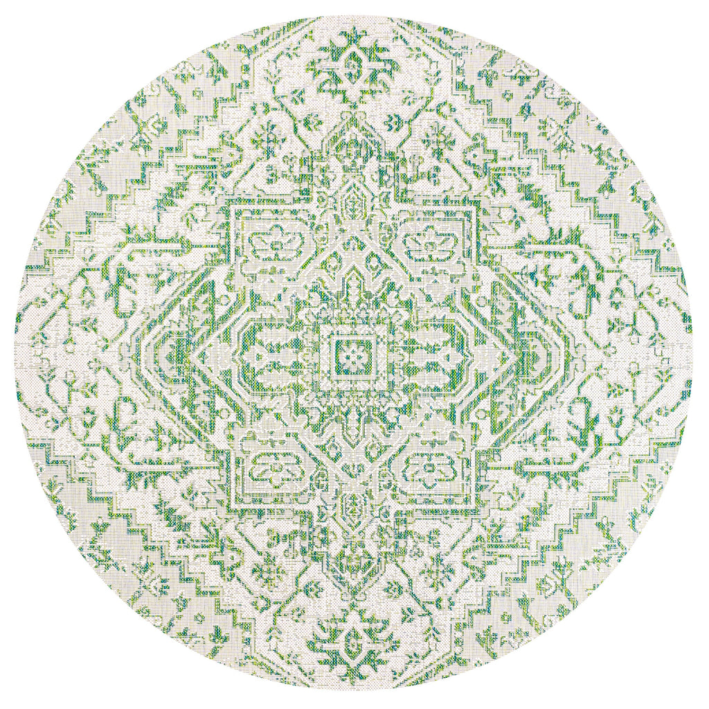 JONATHAN Y Charleston Medallion Indoor/Outdoor Area Rug