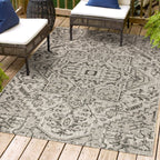 JONATHAN Y Charleston Medallion Indoor/Outdoor Area Rug