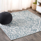 JONATHAN Y Charleston Medallion Indoor/Outdoor Area Rug