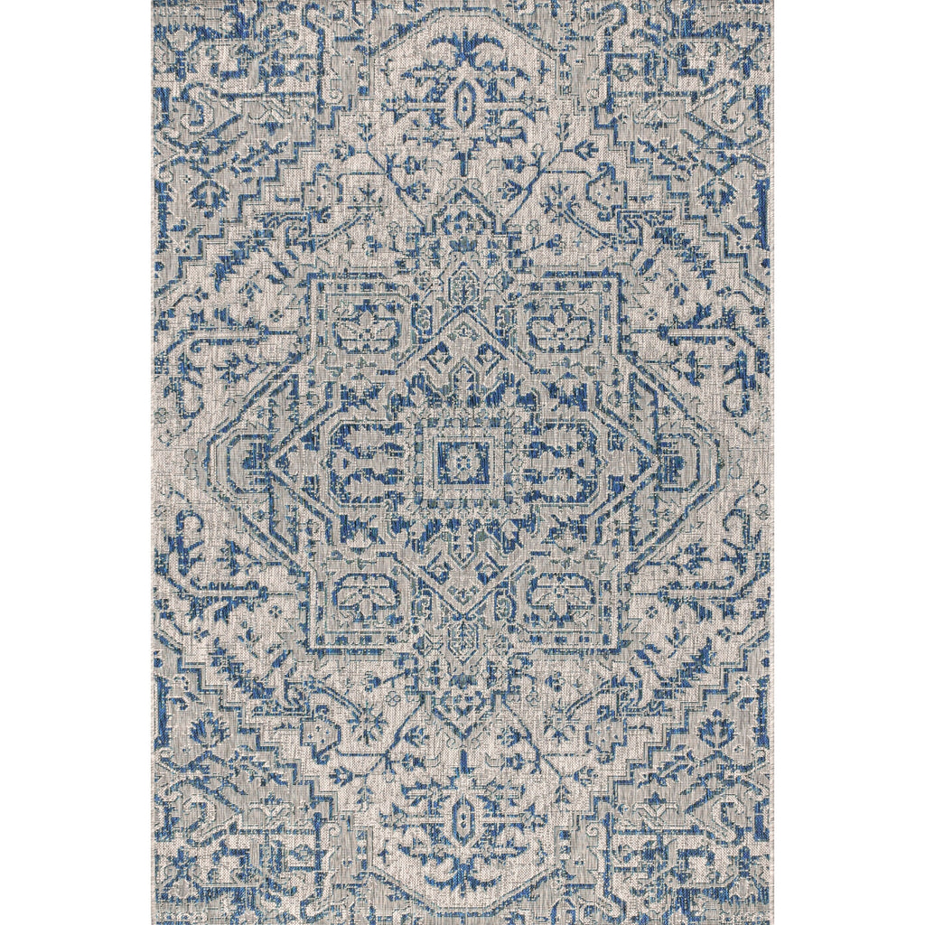 JONATHAN Y Charleston Medallion Indoor/Outdoor Area Rug