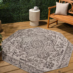 JONATHAN Y Charleston Medallion Indoor/Outdoor Area Rug