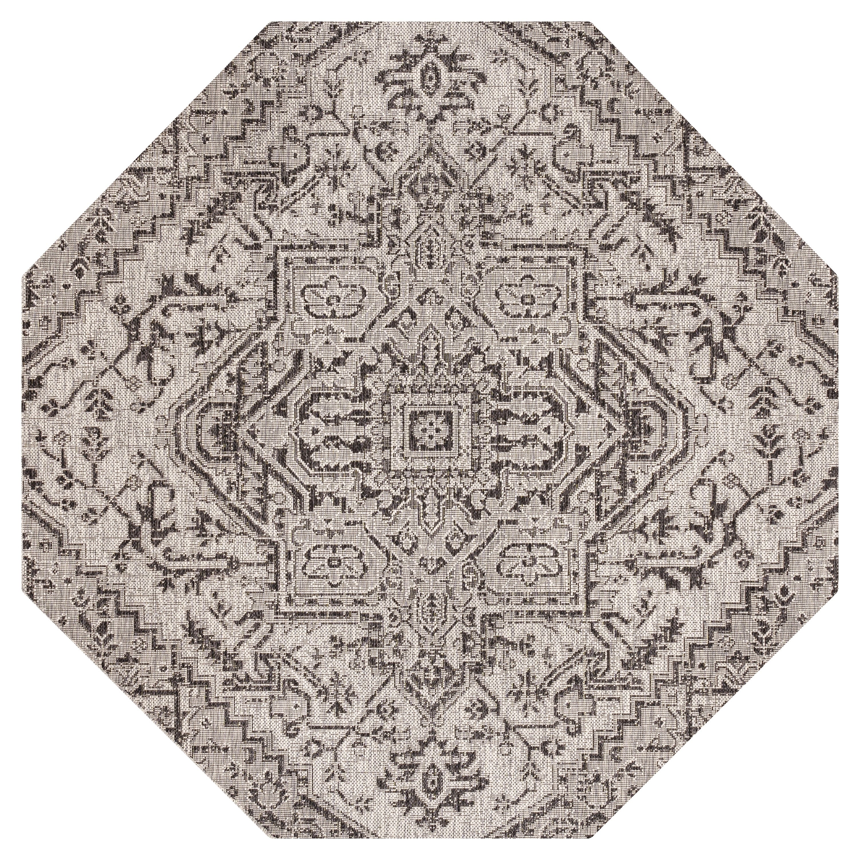 JONATHAN Y Charleston Medallion Indoor/Outdoor Area Rug