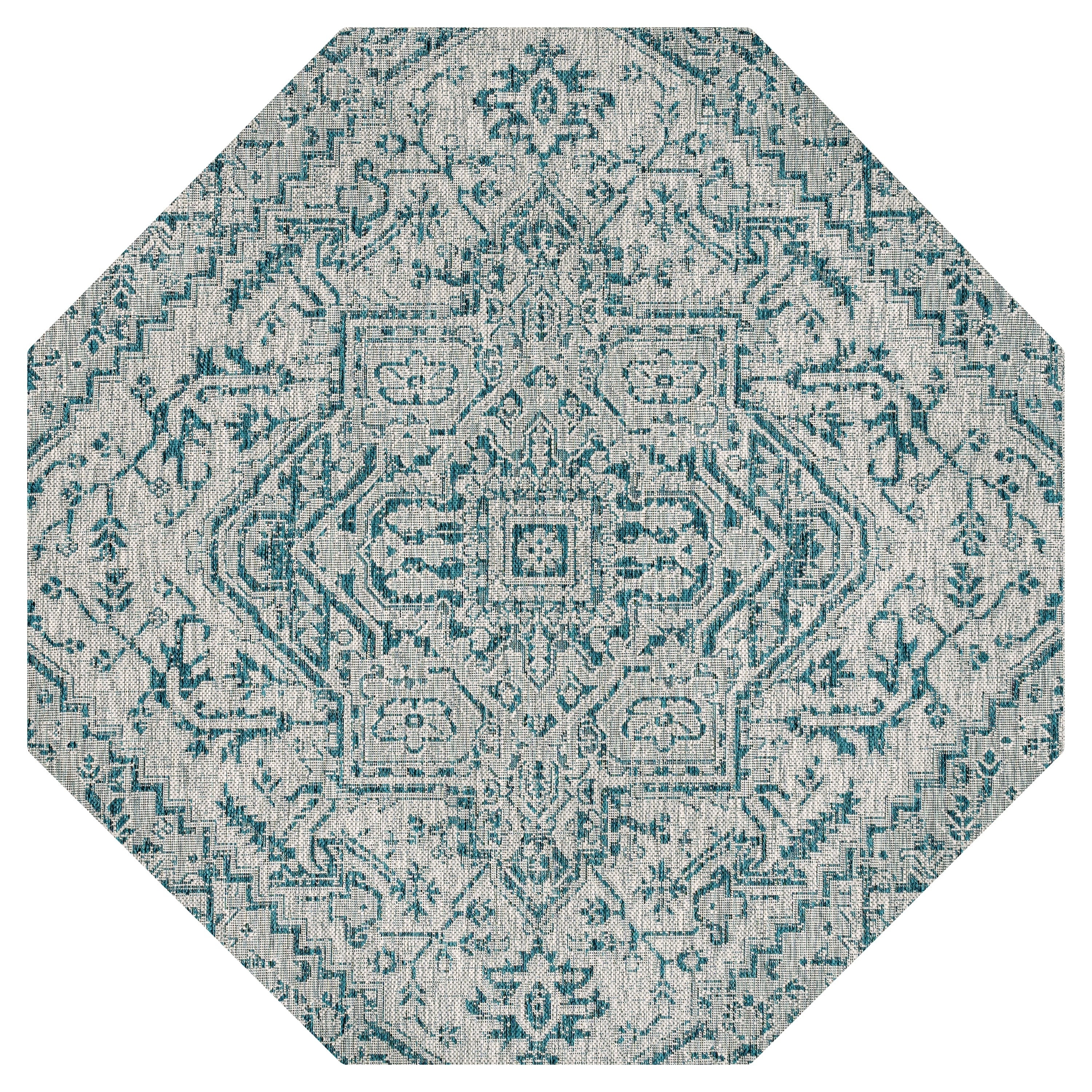 JONATHAN Y Charleston Medallion Indoor/Outdoor Area Rug