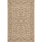 JONATHAN Y Filigree Textured Weave Indoor/Outdoor Area Rug