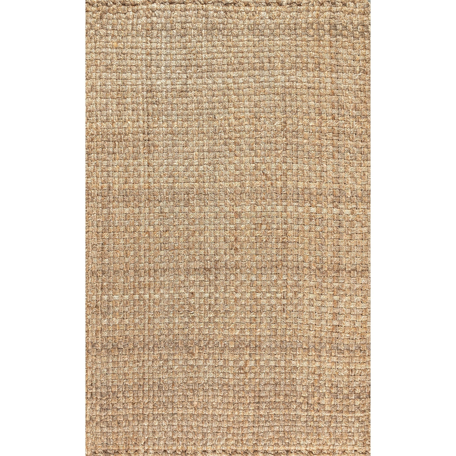 JONATHAN Y Hiro Hand Woven Boucle Chunky Jute Area Rug