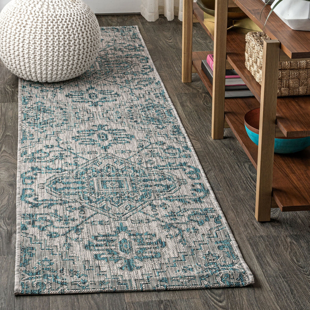JONATHAN Y Charleston Medallion Indoor/Outdoor Area Rug