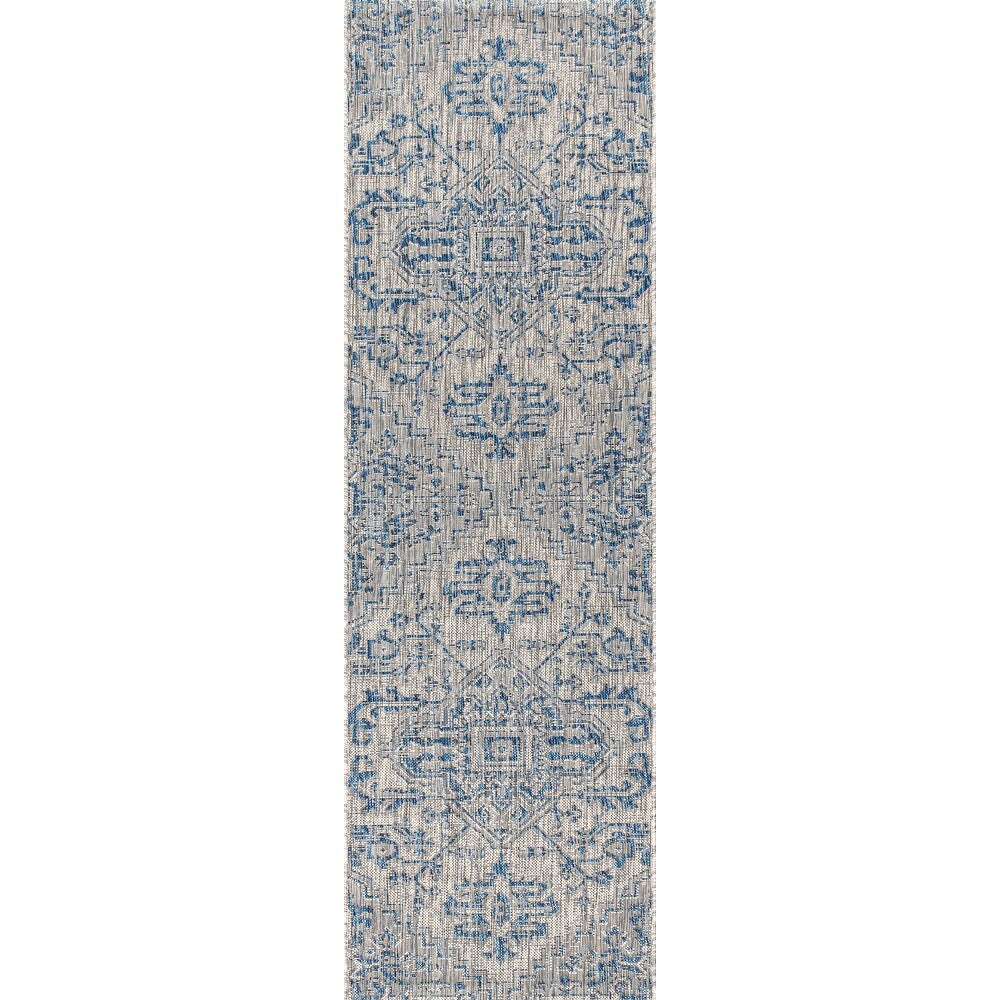 JONATHAN Y Charleston Medallion Indoor/Outdoor Area Rug