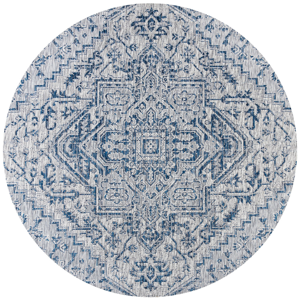 JONATHAN Y Charleston Medallion Indoor/Outdoor Area Rug