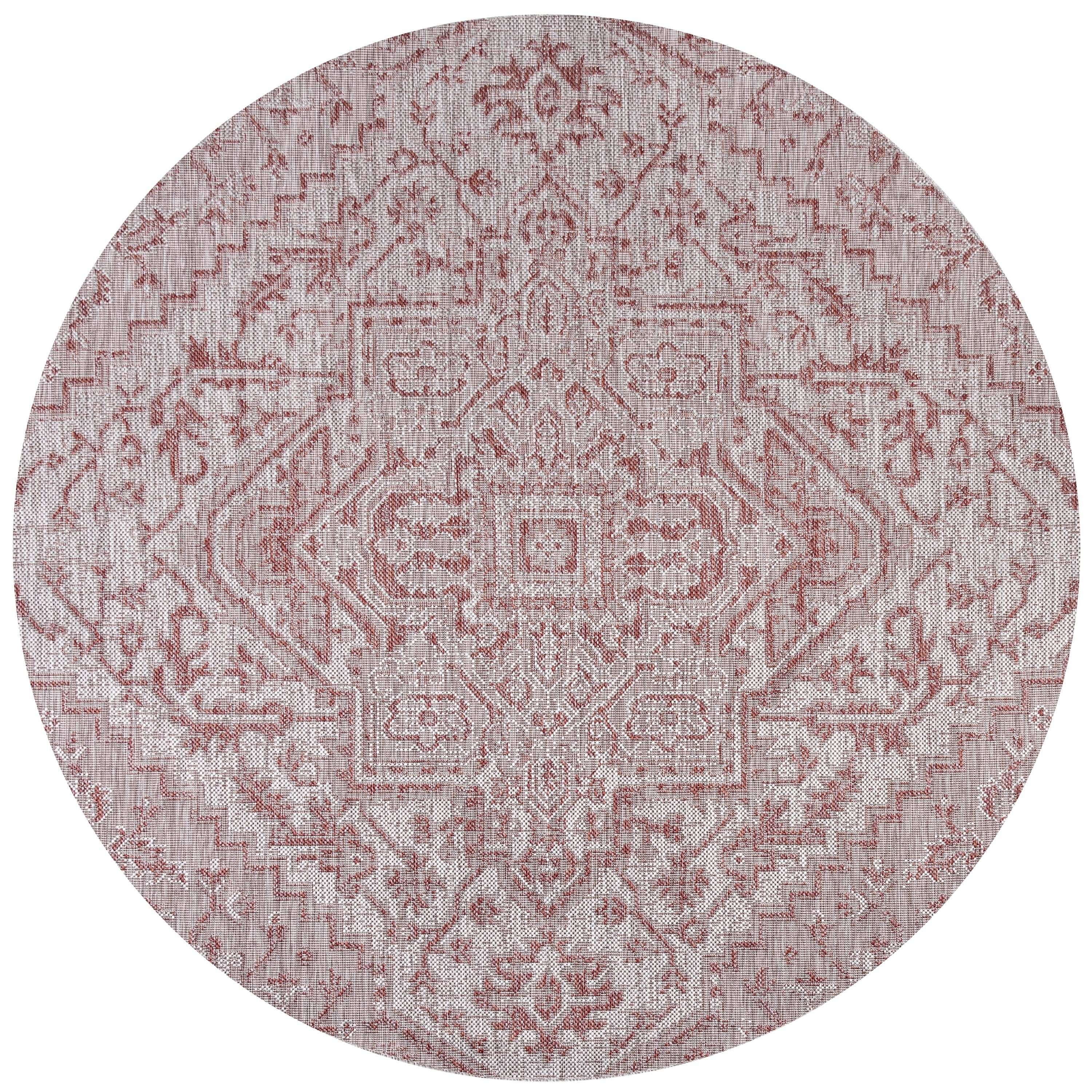 JONATHAN Y Charleston Medallion Indoor/Outdoor Area Rug