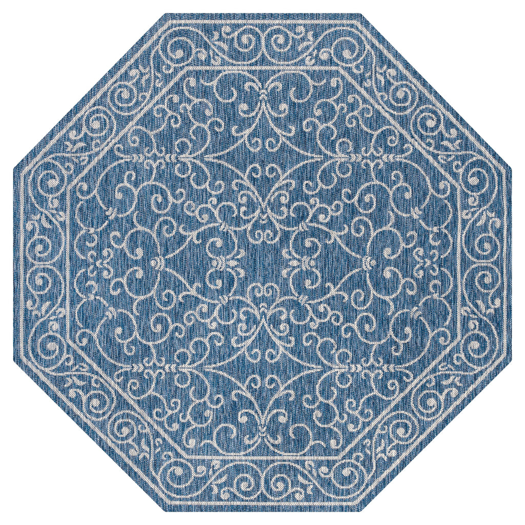 JONATHAN Y Filigree Textured Weave Indoor/Outdoor Area Rug