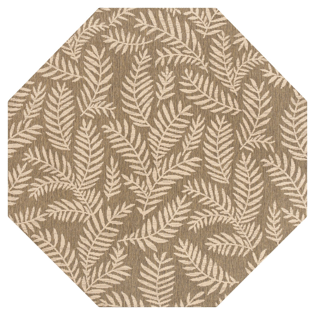 JONATHAN Y Galon Palm Frond Indoor/Outdoor Area Rug