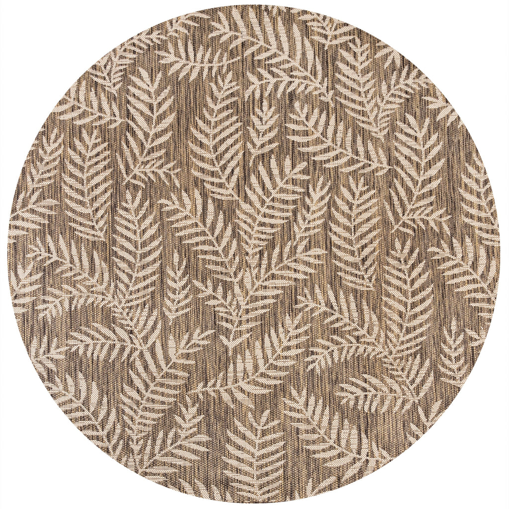 JONATHAN Y Galon Palm Frond Indoor/Outdoor Area Rug