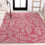 JONATHAN Y Galon Palm Frond Indoor/Outdoor Area Rug