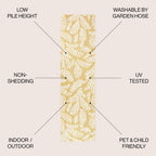 JONATHAN Y Galon Palm Frond Indoor/Outdoor Area Rug