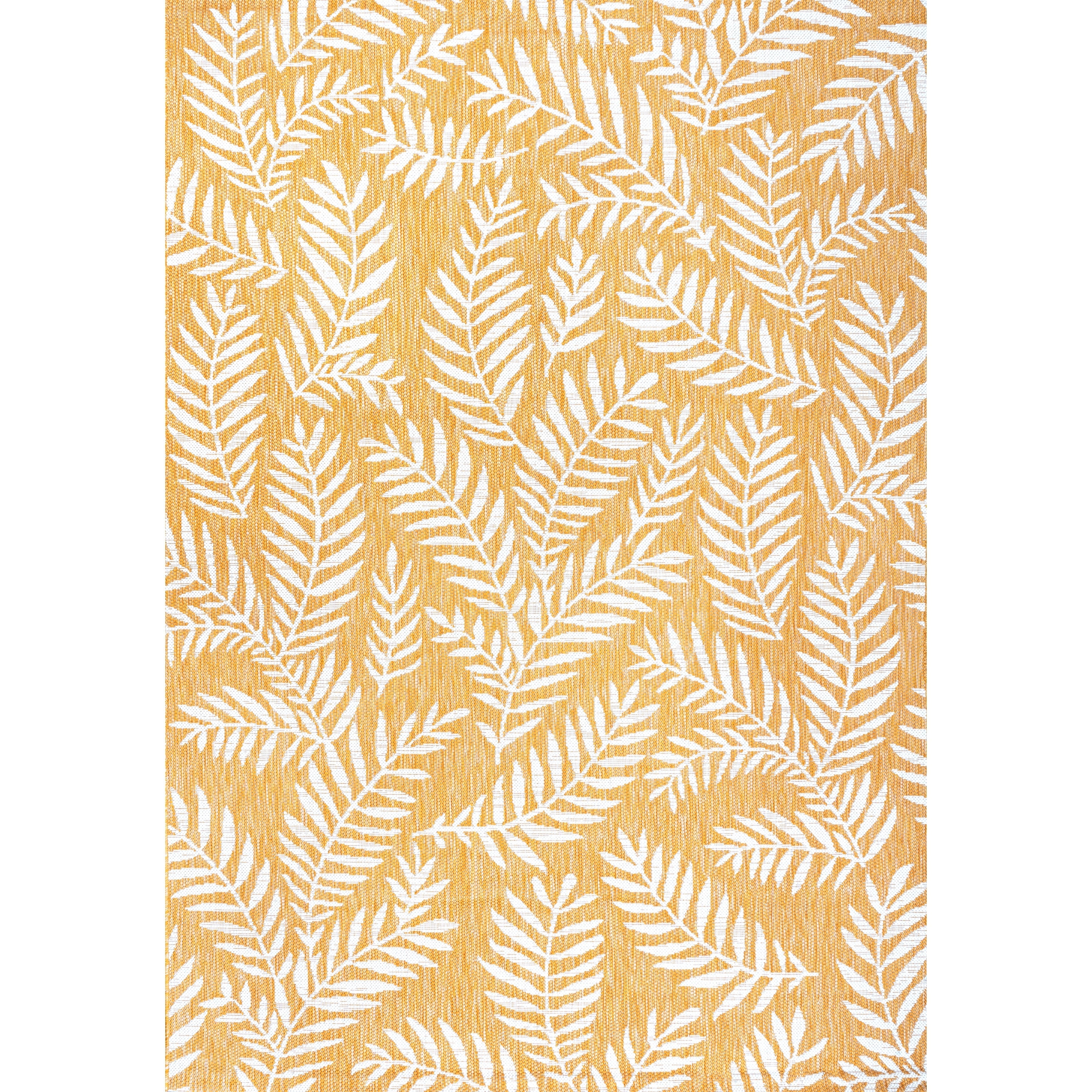 JONATHAN Y Galon Palm Frond Indoor/Outdoor Area Rug