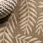 JONATHAN Y Galon Palm Frond Indoor/Outdoor Area Rug
