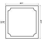 JONATHAN Y Galon Palm Frond Indoor/Outdoor Area Rug