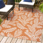 JONATHAN Y Galon Palm Frond Indoor/Outdoor Area Rug