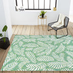 JONATHAN Y Galon Palm Frond Indoor/Outdoor Area Rug