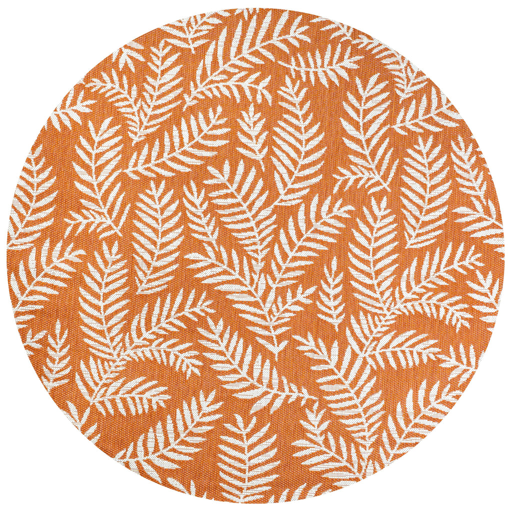 JONATHAN Y Galon Palm Frond Indoor/Outdoor Area Rug