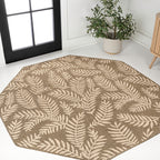 JONATHAN Y Galon Palm Frond Indoor/Outdoor Area Rug