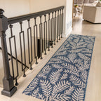 JONATHAN Y Galon Palm Frond Indoor/Outdoor Area Rug