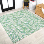 JONATHAN Y Galon Palm Frond Indoor/Outdoor Area Rug