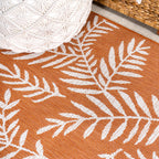 JONATHAN Y Galon Palm Frond Indoor/Outdoor Area Rug