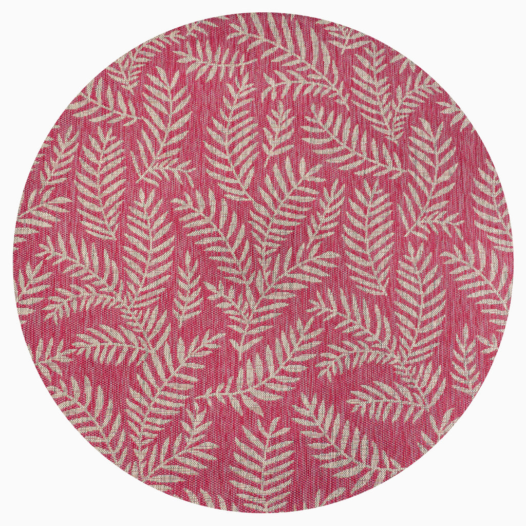 JONATHAN Y Galon Palm Frond Indoor/Outdoor Area Rug