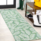 JONATHAN Y Galon Palm Frond Indoor/Outdoor Area Rug