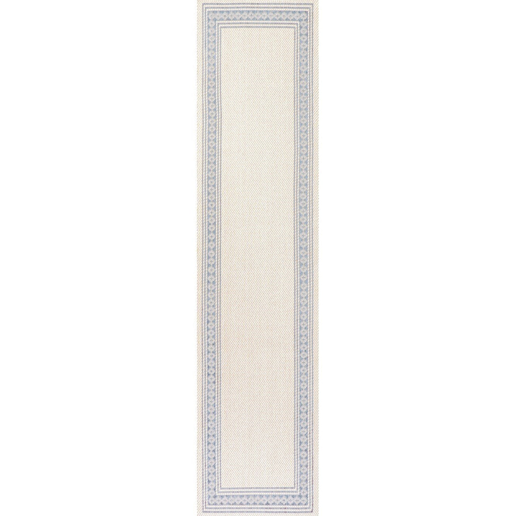 JONATHAN Y Havana Classic Diamond Border Indoor/Outdoor Area Rug