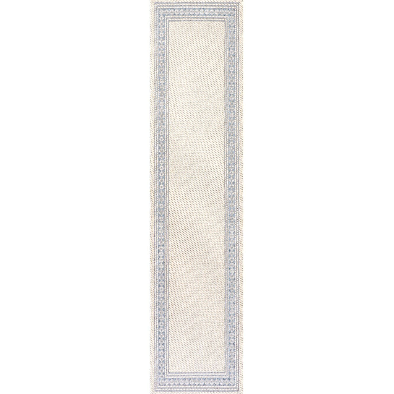 JONATHAN Y Havana Classic Diamond Border Indoor/Outdoor Area Rug