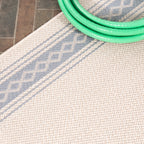 JONATHAN Y Havana Classic Diamond Border Indoor/Outdoor Area Rug