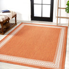 JONATHAN Y Havana Classic Diamond Border Indoor/Outdoor Area Rug