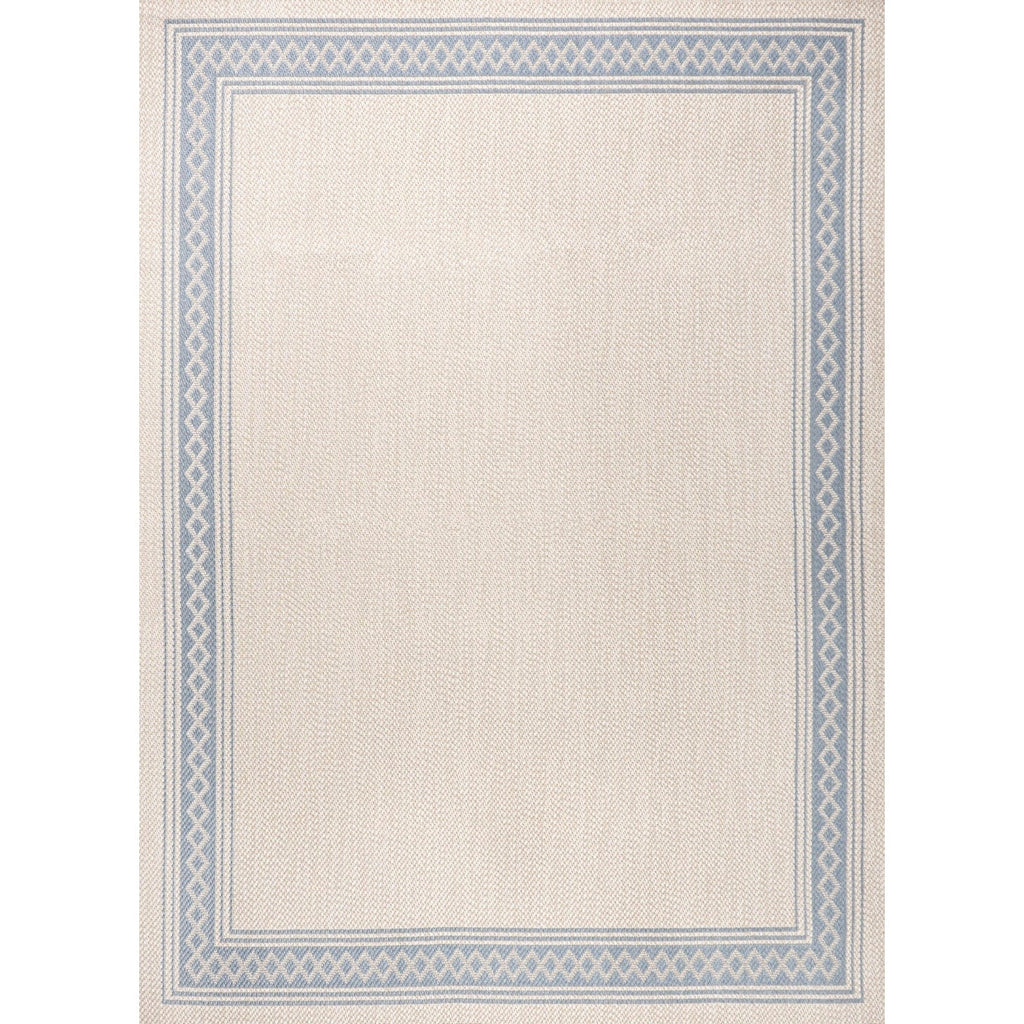 JONATHAN Y Havana Classic Diamond Border Indoor/Outdoor Area Rug